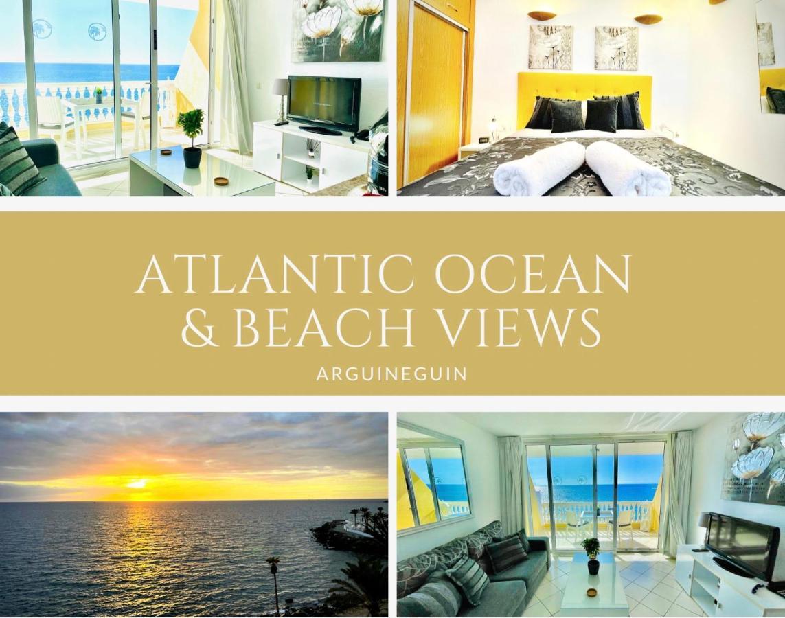 Atlantic Ocean & Beach Views - Holiday Club Suite Arguineguin Bagian luar foto